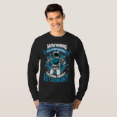 Astronomie Saturn Earth Nebula Asteroid T-shirt (Voorkant volledig)