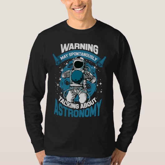 Astronomie Saturn Earth Nebula Asteroid T-shirt (Voorkant)