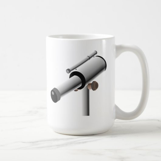 Astronomie Science Telescope Koffiemok (Rechts)