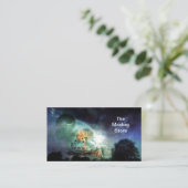 Astronomie Sky Sun Space Moon Fantasy Planet Visitekaartje (Staand voorkant)