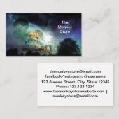 Astronomie Sky Sun Space Moon Fantasy Planet Visitekaartje (Voorkant / Achterkant)