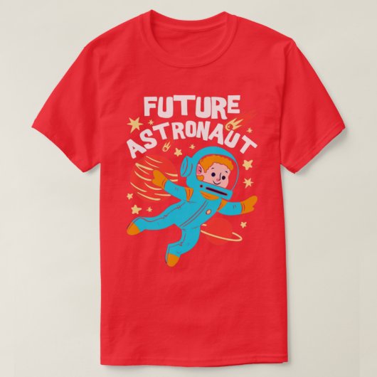 Astronomie Space Science Universe Future Astronaut T-shirt (Design voorkant)