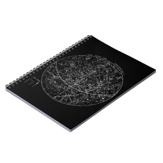 Astronomie Star Chart Notitieboek (Linkerzijde)