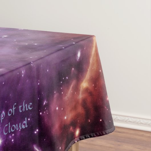 Astronomie, Starry Wingtip, Small Magellanic Cloud Tafelkleed (Voorbeeld)