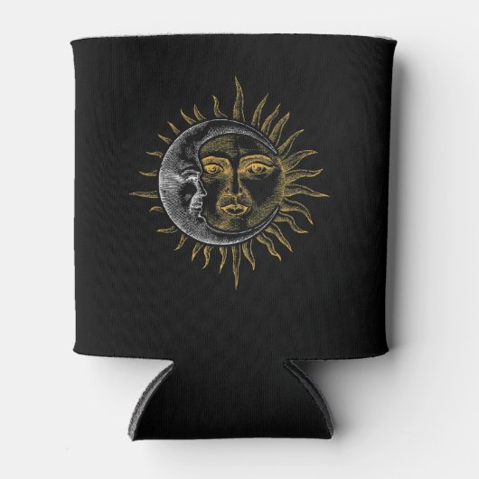 Astronomie Stars Sun Moon Planets Astronaut Blikjeskoeler (Voorkant)