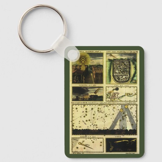  astronomie, Stella Magorum, Keltische sterren Sleutelhanger (Voorkant)