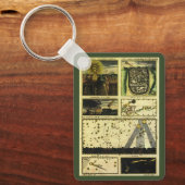  astronomie, Stella Magorum, Keltische sterren Sleutelhanger (Voorkant)