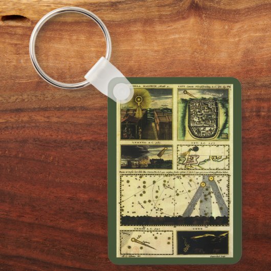  astronomie, Stella Magorum, Keltische sterren Sleutelhanger (Voorkant)