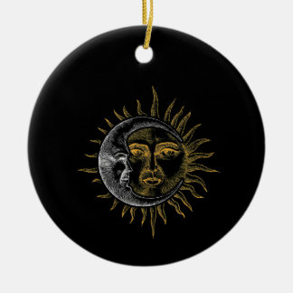 Astronomie Sterren Zon Maan Planeten Astronaut Keramisch Ornament