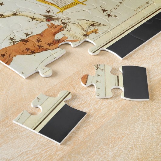  astronomie, sterrenkaart legpuzzel (Zijkant)