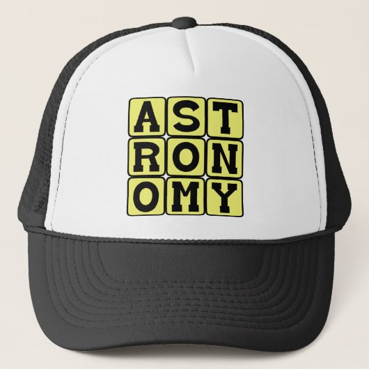 Astronomie, Studie van de Buitenruimte Trucker Pet (Voorkant)