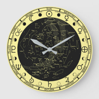 Astronomie Symbolen Constellation Clock Grote Klok