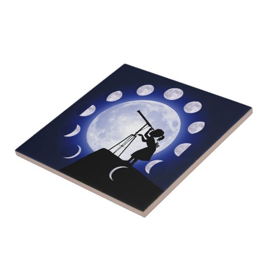 Astronomie Tegeltje (Zijkant)