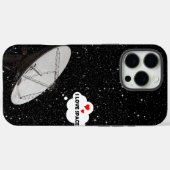 Astronomie Thema Satelliet Schotel Achtergrond Ste Case-Mate iPhone Case (Achterkant (horizontaal))