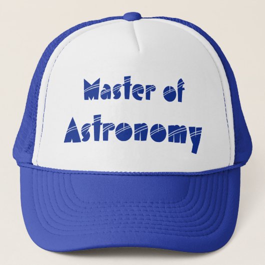 Astronomie Trucker Pet (Voorkant)