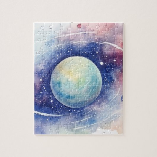 Astronomie universum nevel. legpuzzel (Verticaal)