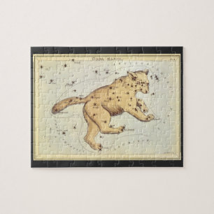  astronomie, Ursa Major Constellation, Beer Legpuzzel