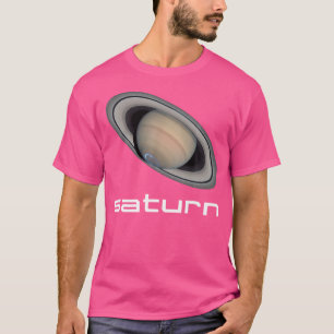 Astronomie van zonnestelsel Planet Saturn Space Sc T-shirt