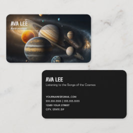 Astronomie Visitekaartje