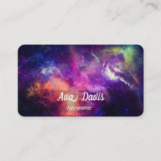 Astronomie Visitekaartje (Voorkant)