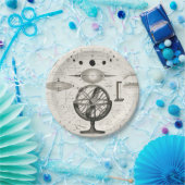  Astronomie Wereldbol Illustratie Papieren Bordje (Feest)