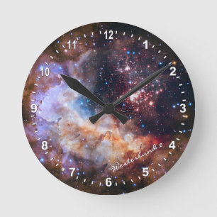 Astronomie & Westerlund 2 Klok, Hubble / Stelsel Ronde Klok