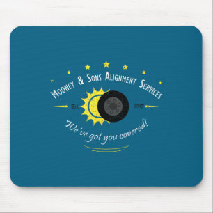Astronomie Wetenschap Fans Zonsverduistering Kunst Muismat