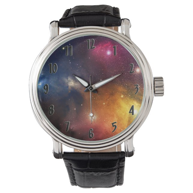 Astronomie Wristwatch Horloge (Voorkant)