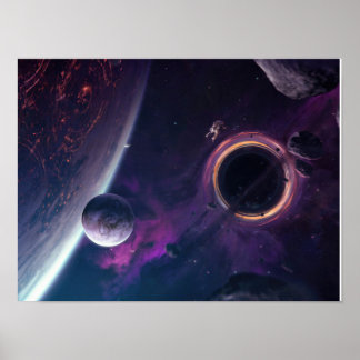 astronomiebehang poster