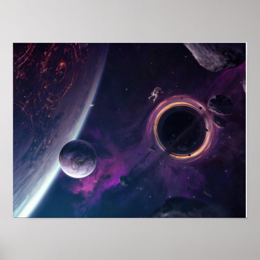 astronomiebehang poster (Voorkant)