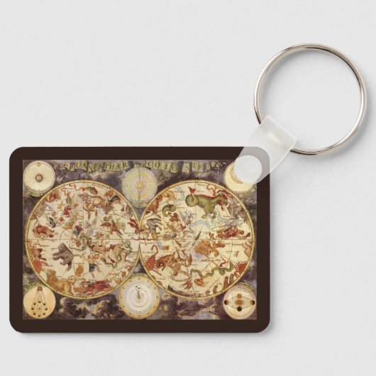  astronomieconstellaties, Frederik de Wit Sleutelhanger (Voorkant)