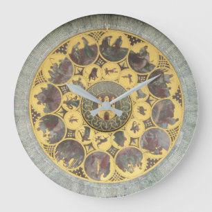 Astronomisch antiek zodiumteken grote klok