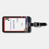 Astronomisch Bagagelabel (Voorkant horizontaal)