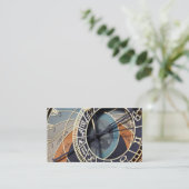 Astronomisch Klok Visitekaartje (Staand voorkant)