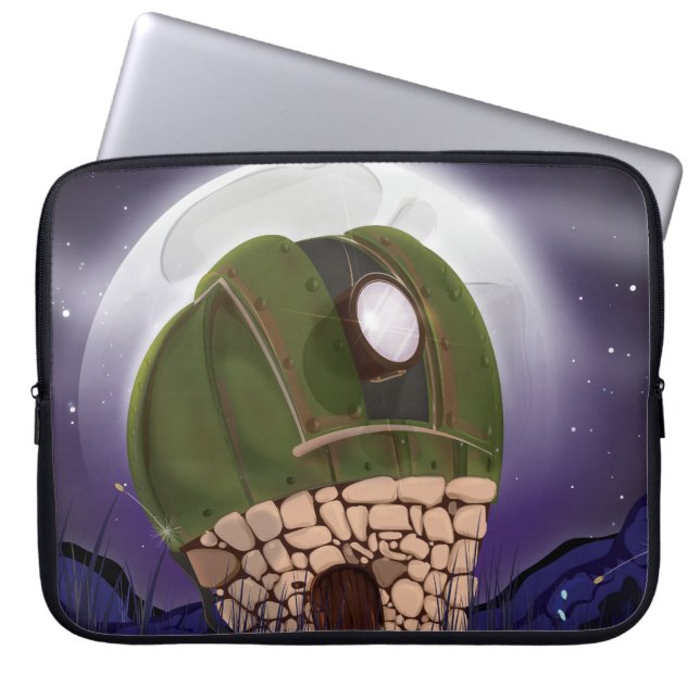 Astronomisch Observatorium Laptop Sleeve (Voorkant)