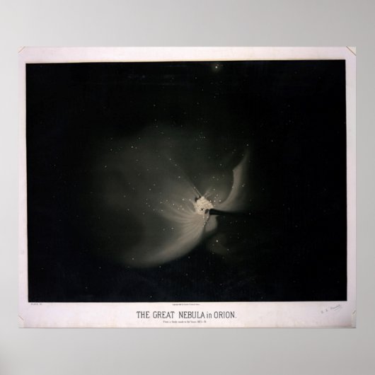 astronomisch Poster (Voorkant)