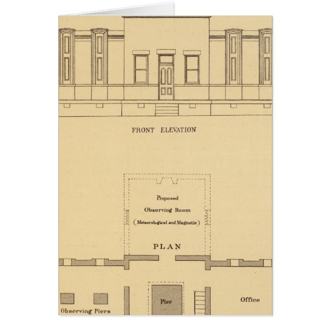 Astronomisch waarnemingscentrum, Ogden, Utah (Voorkant)