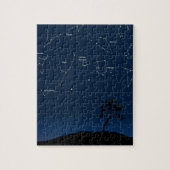 astronomische achtergrond legpuzzel (Verticaal)