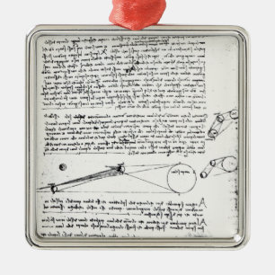 Astronomische diagrammen metalen ornament