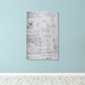 Astronomische diagrammen, uit de Codex Canvas Afdruk (Insitu (Houten vloer))