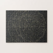  Astronomische en Keltische kaart (1850) Legpuzzel (Horizontaal)