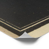 Astronomische en Keltische kaart (1850) Poster (Hoek)