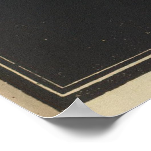  Astronomische en Keltische kaart (1850) Poster (Hoek)