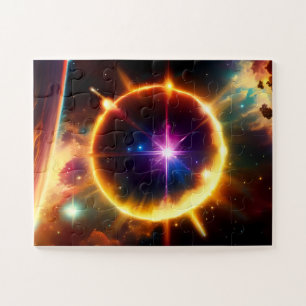 Astronomische Fantasy Sphere Explosive Fun Univers Legpuzzel