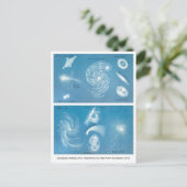 Astronomische Grafiek van Nebulae Briefkaart (Staand voorkant)