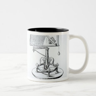 Astronomische instrumenten tweekleurige koffiemok