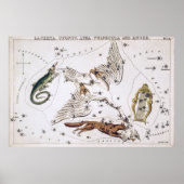  astronomische kaart poster (Voorkant)