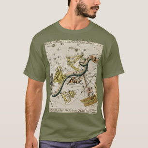 astronomische kaart t-shirt