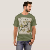 astronomische kaart t-shirt (Voorkant volledig)