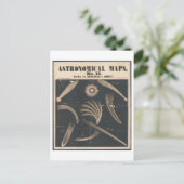 Astronomische kaart Uitzicht van Opmerkelijke kome (Staand voorkant)